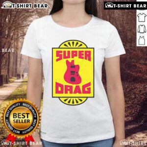 Top Superdrag Show Guitar Ladies Tee featuring vibrant graphics and a stylish design for music lovers and fans.