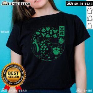 Top-The-Great-Bonsai-Tree-Ladies-Tee featuring a beautiful bonsai tree design on a stylish women's t-shirt.
