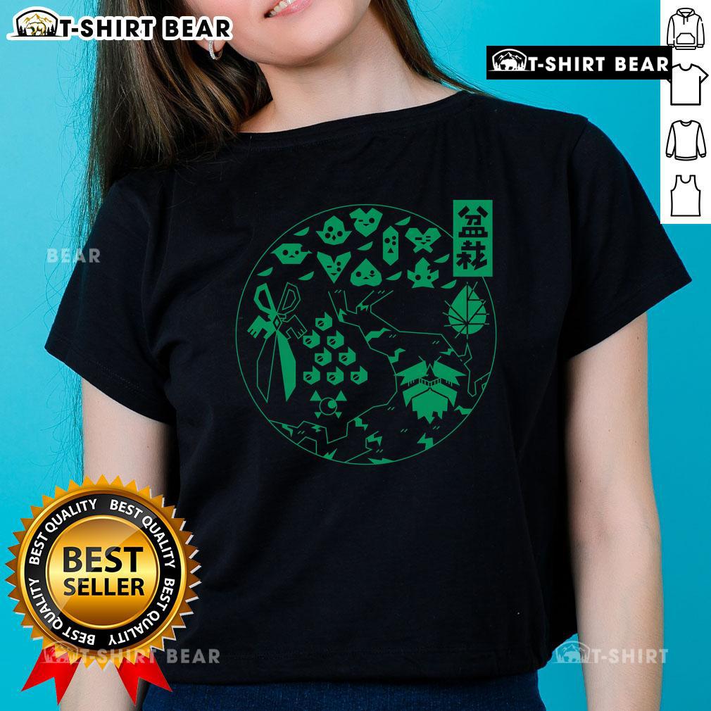 Top-The-Great-Bonsai-Tree-Ladies-Tee featuring a beautiful bonsai tree design on a stylish women's t-shirt.
