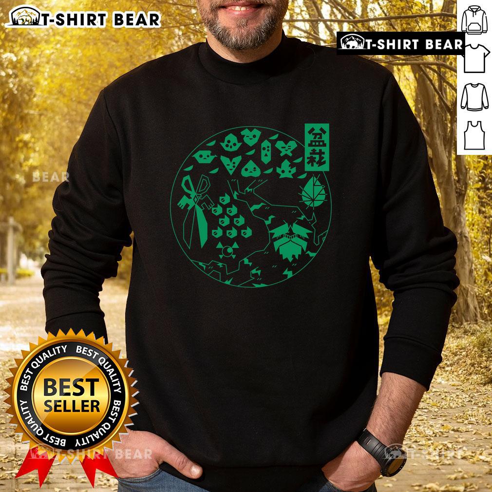Stylish Top The Great Bonsai Tree sweatshirt featuring a vibrant bonsai design, perfect for nature lovers and fashion enthusiasts.