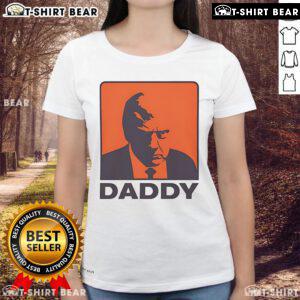 Alt Text: Top Trump Daddy Ladies Tee featuring bold graphic design for stylish women who love playful political humor.