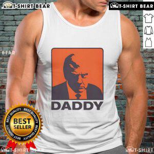 Alt Text: Top Trump Daddy Tank Top featuring bold graphics, perfect for casual summer wear and showcasing fun personality.