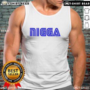 Top W Sydeon with Sega Nigga Tank Top featuring vibrant design, perfect for casual summer style and gaming enthusiasts.