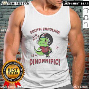 Awesome Dinosaur South Carolina Gamecocks Dino Riffic Tank Top featuring a playful dino design perfect for fans.