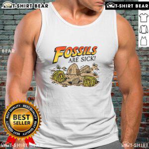 Awesome Fossils Are Sick LIX Champion Cincy Tank Top featuring a vibrant design for trendy summer wear.