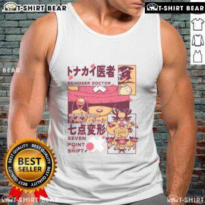 Awesome Reindeer Doctor Rumble Ball Seven Point Shift One Piece Tank Top featuring a vibrant design and comfy fit.