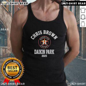 Good Chris Brown Breezy Bowl XX Houston Astros Daikin Park 2025 tank top featuring vibrant colors and trendy design.