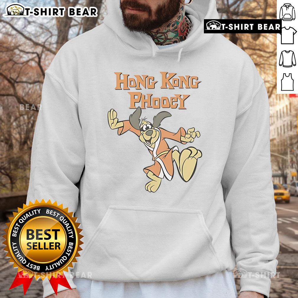 Alt Text: Good Hong Kong Phooey cartoon hoodie featuring vibrant graphics of the classic character on a stylish hoodie.