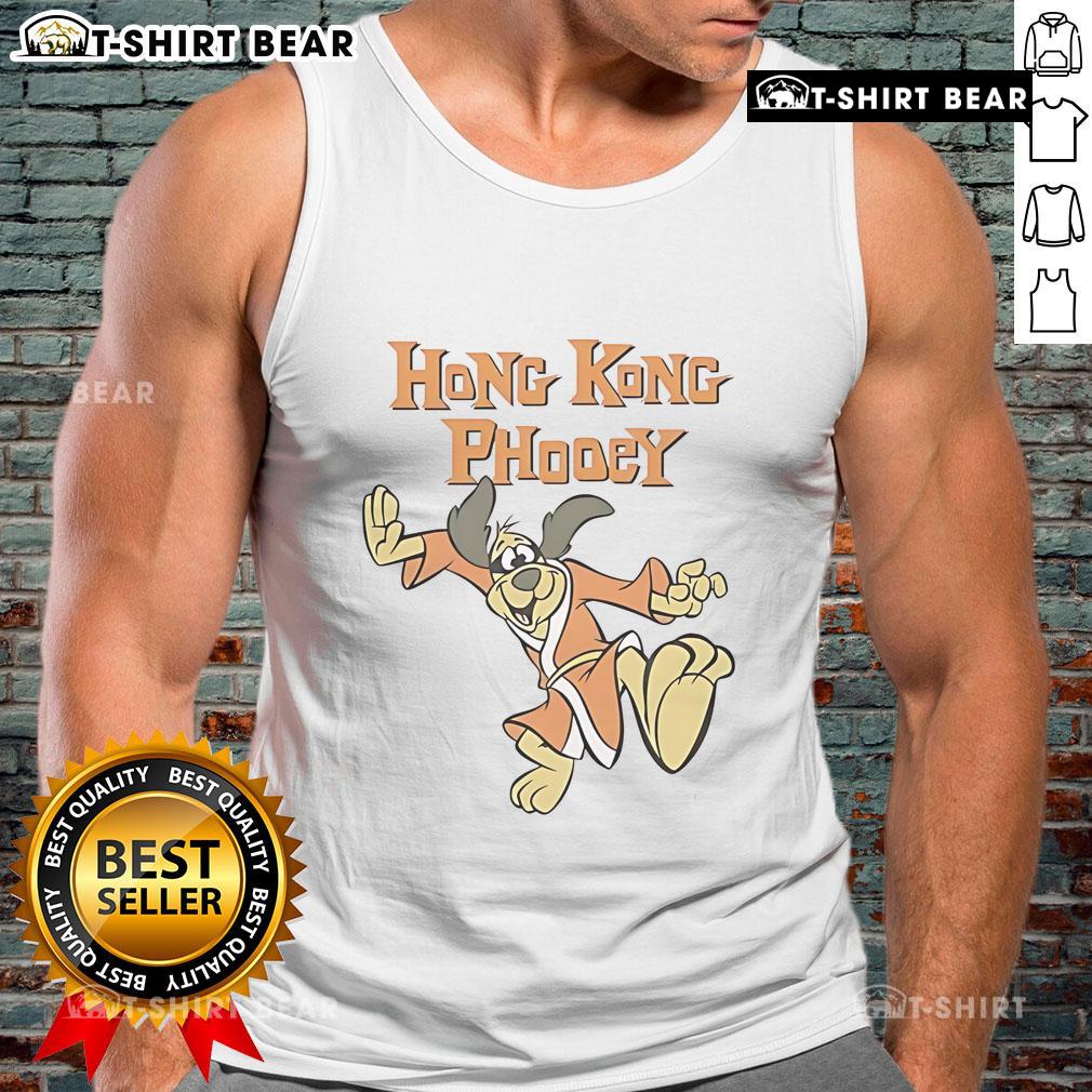 Good Hong Kong Phooey cartoon tank top featuring vibrant graphics of the classic character on a stylish tank.