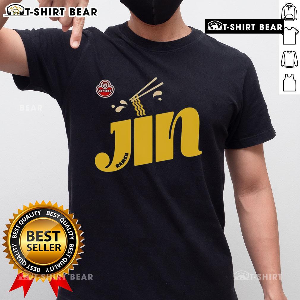 Good Jin Ramen T-Shirt featuring vibrant graphics and a stylish design for ramen lovers and food enthusiasts.