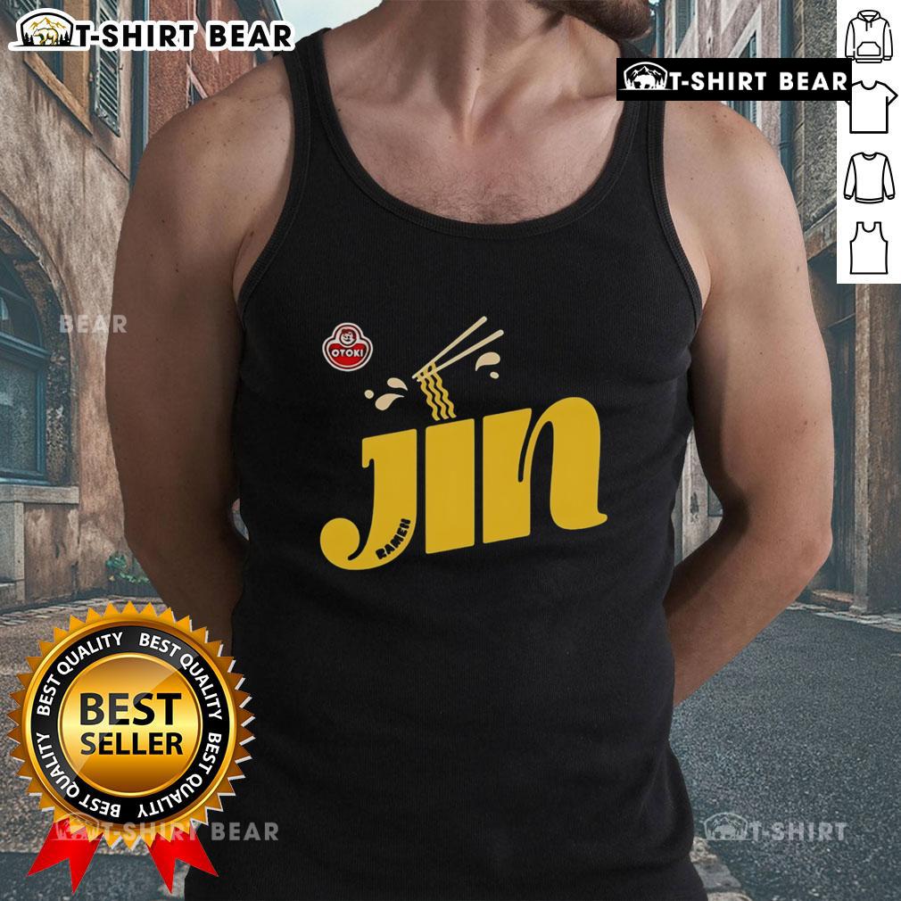 Good Jin Ramen tank top featuring vibrant graphics and a stylish design for ramen lovers and food enthusiasts.