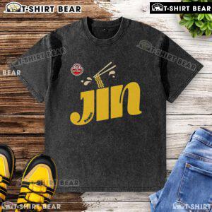 Alt Text: Good Jin Ramen washed t-shirt featuring a stylish design for ramen enthusiasts and casual wear lovers.
