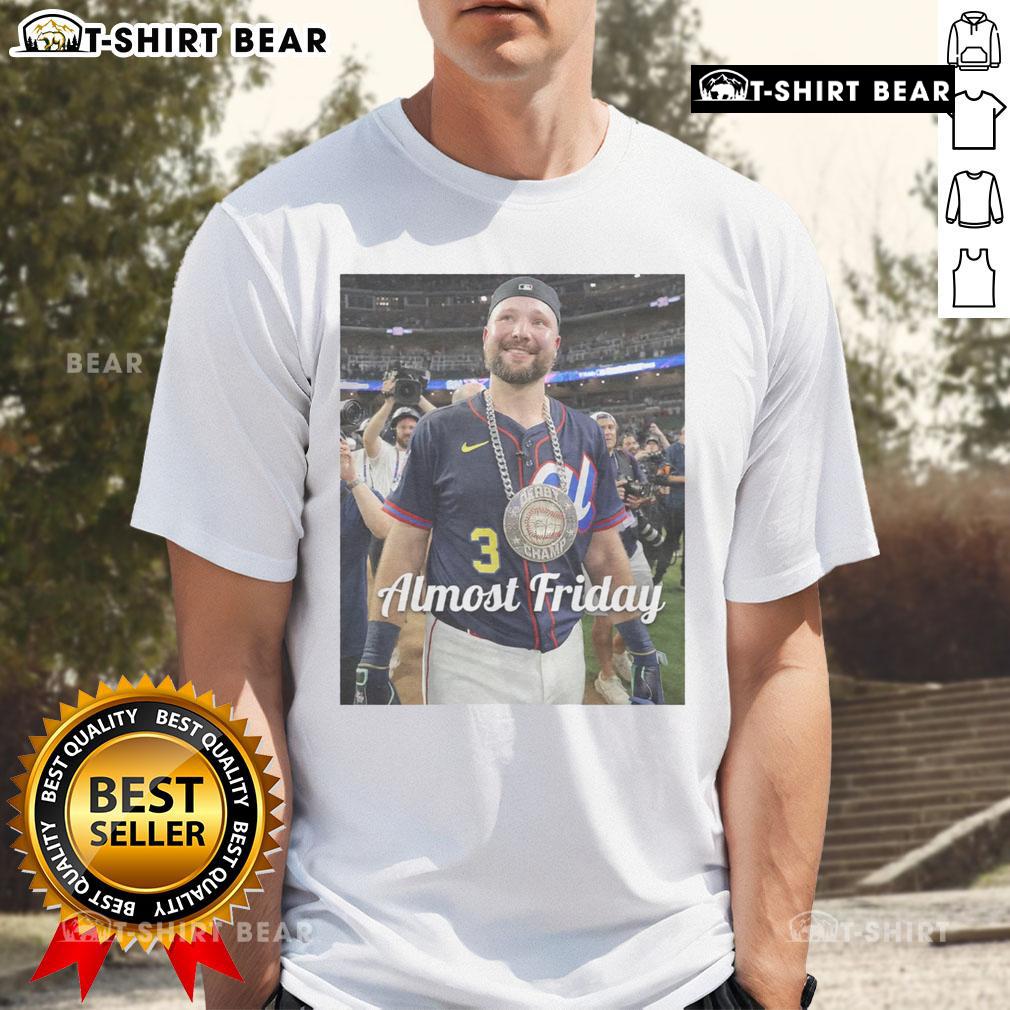 Hot Almost Friday Raleigh Homerun Derby T-Shirt featuring vibrant design and sporty style for baseball fans.
