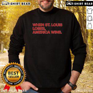 Hot Chicago Cubs sweatshirt celebrating St. Louis losses, perfect for fans who love to show their team spirit.