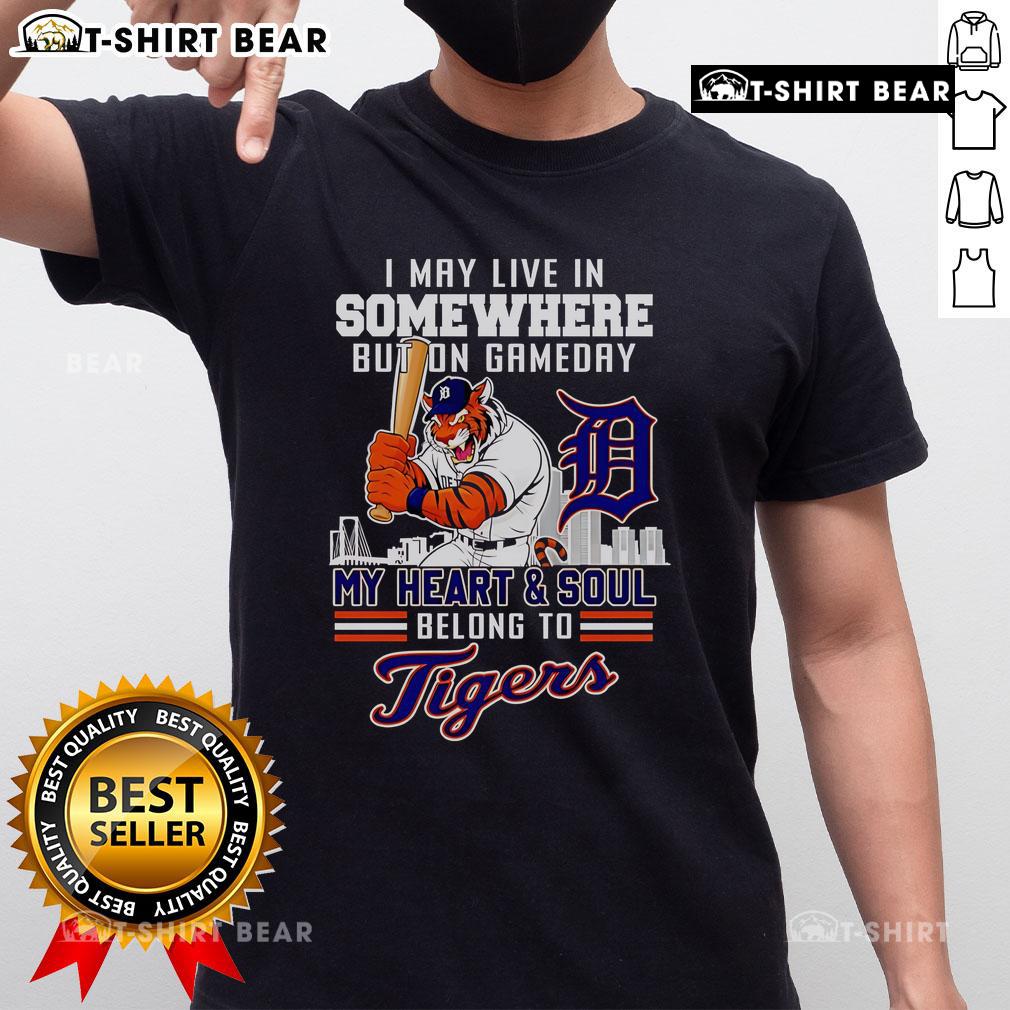 Detroit Tigers T-shirt showcasing pride for the team, perfect for game day fans celebrating baseball spirit.