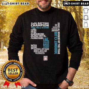 2025 Hall of Fame sweatshirt featuring Ichiro Suzuki's iconic number 51, perfect for baseball fans and collectors.