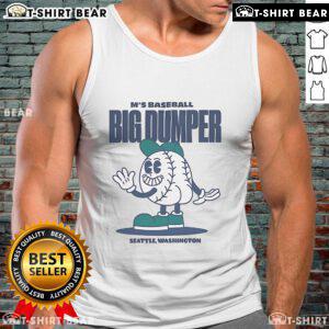 Official Big Dumper MS Baseball Summer Cartoon Tank Top featuring a fun design perfect for summer sports activities.