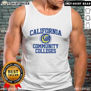 Official California Community Colleges logo on a stylish tank top, perfect for students and alumni.