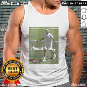 Official Fritz Wimbledon Almost Friday Tank Top featuring a stylish design perfect for tennis fans and summer wear.