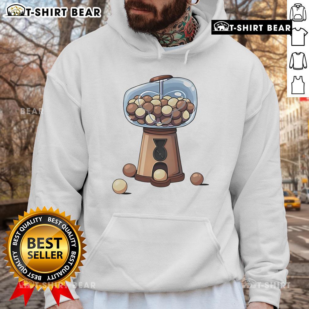 Official Monke Gum Ball Machine Hoodie in vibrant colors, featuring a playful design perfect for casual wear.
