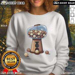 Official Monke Gumball Machine Sweatshirt featuring vibrant gumball graphics and a cozy design for casual wear.