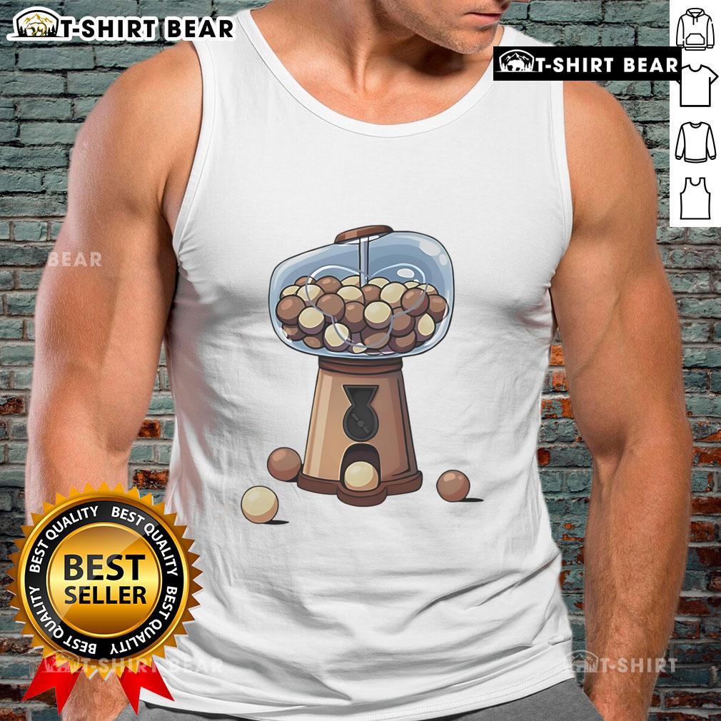 Official Monke Gum Ball Machine Tank Top featuring vibrant graphics and a stylish design, perfect for casual wear.