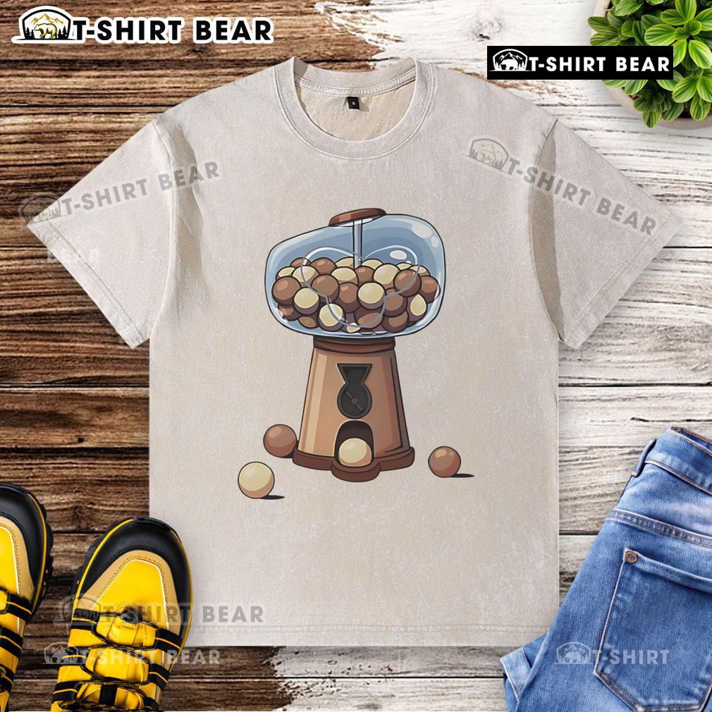 Official Monke Gumball Machine t-shirt featuring vibrant colors and unique design, perfect for casual wear.