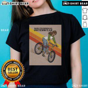 Official Non-Technical Outerwear Ladies Tee in stylish design, perfect for casual outings and outdoor adventures.