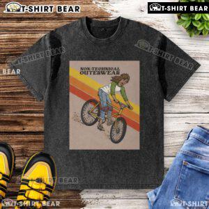 Official Non-Technical Outerwear Washed T-Shirt in soft fabric, showcasing a relaxed fit and stylish design.