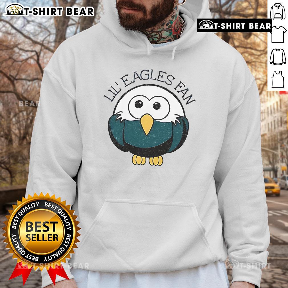 Official Philadelphia Eagles NFL Football hoodie for kids, perfect for little fans showcasing team spirit.