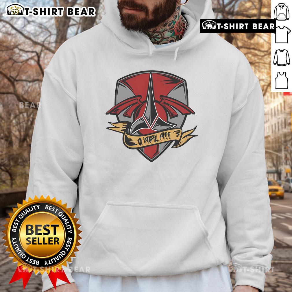 Official QApla Tattoo Hoodie featuring a unique design, perfect for tattoo enthusiasts and stylish streetwear lovers.