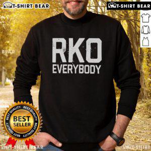 Official Randy Orton RKO Everybody Sweatshirt featuring bold graphics and a comfortable fit for wrestling fans.