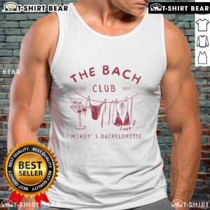Official The Bach Club Est 2025 Mindy's Bachelorette Tank Top in stylish design for fun bridal party celebrations.