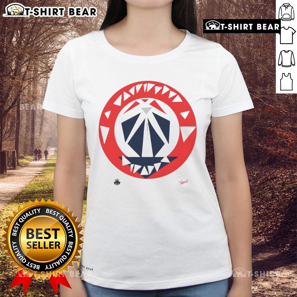 Official Washington Wizards NBA X Naturel No Caller ID ladies tee featuring team logo and stylish design.
