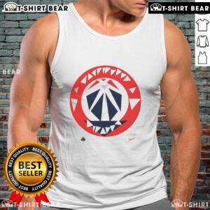 Official Washington Wizards NBA X Naturel No Caller ID tank top showcasing team colors and logo in a stylish design.