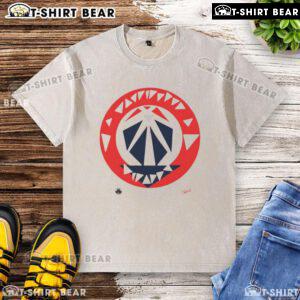 Official Washington Wizards NBA X Naturel No Caller ID washed t-shirt featuring team logo and stylish design.