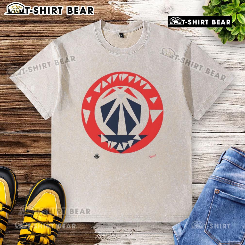 Official Washington Wizards NBA X Naturel No Caller ID washed t-shirt featuring team logo and stylish design.