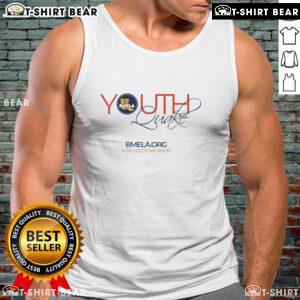 Official Youth Quake 2025 tank top featuring vibrant design and comfortable fit, perfect for summer events and activities.