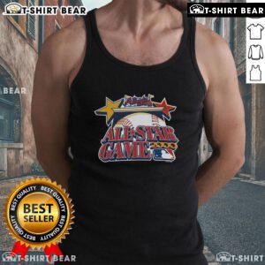 Alt Text: Original Atlanta Braves Homage All-Star Game 2000 tank top featuring classic team colors and retro design.