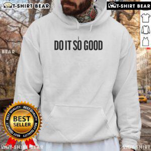 Alt Text: Original Wargasm I The Do It So Good Hoodie in black featuring bold graphic design, perfect for casual streetwear.