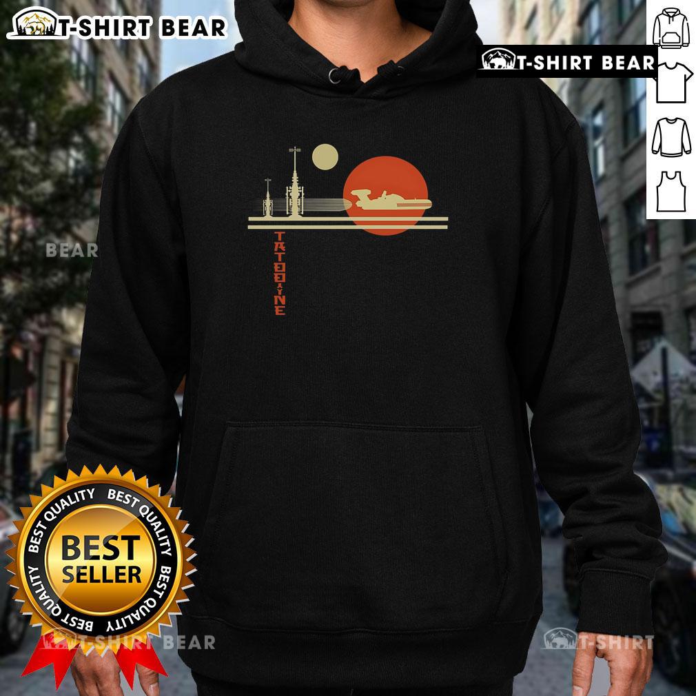 Premium A Night On Tatooine Hoodie featuring a stylish design inspired by the Star Wars universe, perfect for fans.