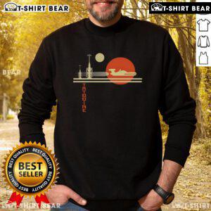 Premium A Night on Tatooine Sweatshirt featuring a galaxy-inspired design, perfect for Star Wars fans.