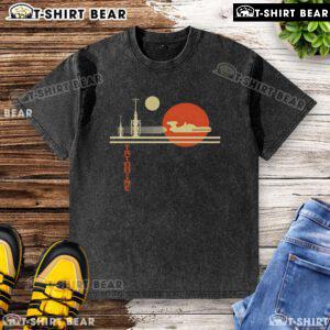 Premium A Night On Tatooine washed t-shirt featuring a vibrant design inspired by the Star Wars universe.