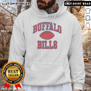 Premium Buffalo Bills Gridiron Hoodie featuring team colors and logo, perfect for game day and fan apparel.
