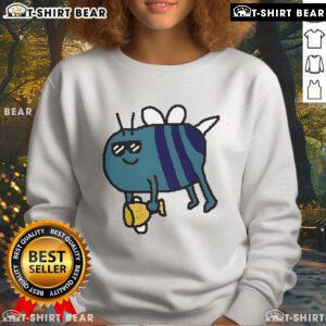 Alt Text: Cartoon-style Premium Charlotte Hornets sweatshirt celebrating their Summer League victory, perfect for fans.