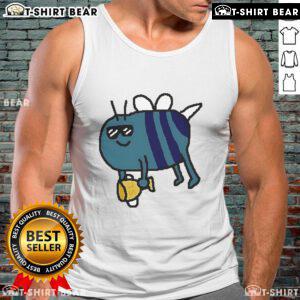 Alt Text: Premium Charlotte Hornets Summer League cartoon tank top design featuring vibrant colors and team logo.