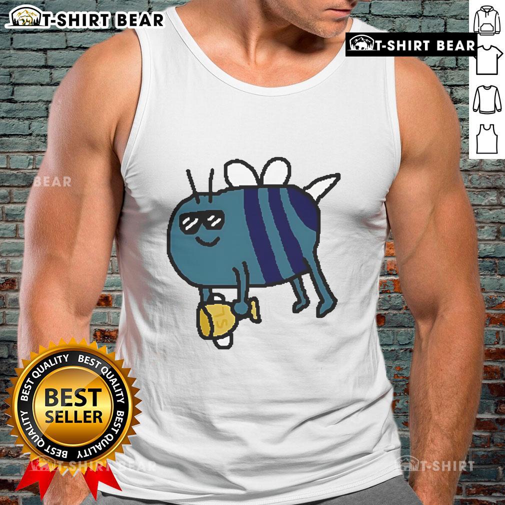 Alt Text: Premium Charlotte Hornets Summer League cartoon tank top design featuring vibrant colors and team logo.