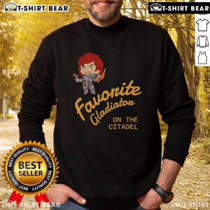 Alt Text: Premium Favorite Gladiaton on the Citadel sweatshirt featuring a stylish design and comfortable fit for everyday wear.