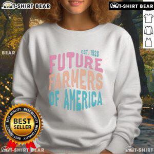 Alt Text: Premium Future Farmers of America Est 1928 sweatshirt showcasing a stylish design for agriculture enthusiasts.