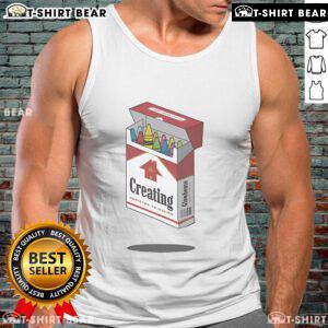 Premium Glowhouse Addicting Creating Cigarettes Tank Top featuring vibrant design and comfortable fit for stylish wear.